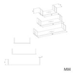 Regał Ścienny Wiszący MOBI 3P DĄB SONOMA - obrazek 5