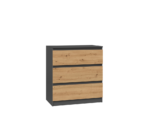 Komoda Malwa M3 ANTRACYT ARTISAN