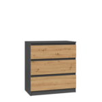 Komoda Malwa M3 ANTRACYT ARTISAN