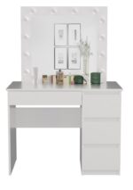 Zestaw toaletka Marina T/L+MIJ/P BIAŁY - obrazek 2