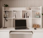 Biurko KUBA+ NADSTAWKA Zestaw BIAŁY - obrazek 4