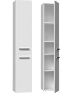 Słupek łazienkowy Nel II BIAŁY