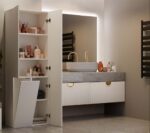 Słupek łazienkowy Nel 1K/DD KASZMIR - obrazek 3