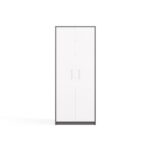 Regał Oliv 2D ANTRACYT BIEL - obrazek 2