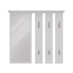 Wieszak Opal OPAL BIAŁY