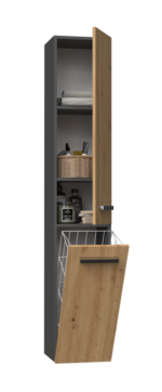 Słupek łazienkowy Nel IV ANTRACYT ARTISAN - obrazek 3