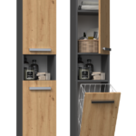 Słupek łazienkowy Nel III ANTRACYT ARTISAN