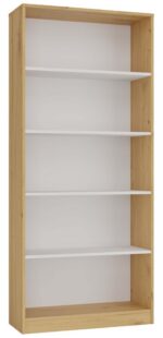 Regał Onyx R80 DĄB ARTISAN BIEL