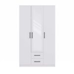 Szafa ROMANA 120 Z Lustrem BIAŁA - obrazek 5