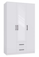 Szafa ROMANA 120 Z Lustrem BIAŁA