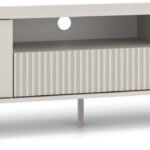 SZAFKA RTV KAMARO 160 KASZMIR Front ryflowany + Klasyczny