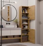 Słupek łazienkowy Sara S40 DĄB ARTISAN - obrazek 3