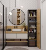 Słupek łazienkowy Sara S43 ANTRACYT ARTISAN - obrazek 3