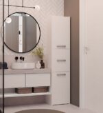 Słupek łazienkowy Sara S43 BIAŁY - obrazek 6