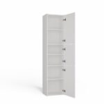 Słupek łazienkowy Sara S43 BIAŁY - obrazek 5