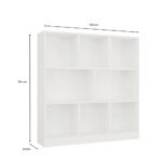 Regał Fiesta 8P BIAŁY - obrazek 3