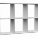 Regał Malax 2X3 BIAŁY