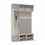 Garderoba HAGA III 1Sz2W KASZMIR BEŻ Szafa + 2x Wieszak - obrazek 2