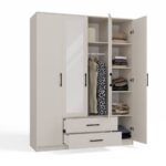 Szafa Romana 160 X 205 LUSTRO KASZMIR BEŻ - obrazek 6