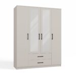 Szafa Romana 160 X 205 LUSTRO KASZMIR BEŻ - obrazek 7