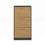 Szafka na obuwie Paula PAULA ANTRACYT ARTISAN - obrazek 2