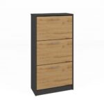 Szafka na obuwie Paula PAULA ANTRACYT ARTISAN