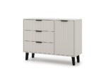 Komoda Scandi 1D3S SLIM KASZMIR BEŻ - obrazek 4
