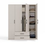 Szafa Romana 160X205 KASZMIR BEŻ - obrazek 7