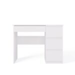 Biurko Mijas PRAWE BIAŁY - obrazek 6