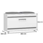 Szafka na obuwie Opal OPAL BIAŁY - obrazek 7