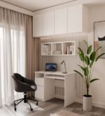 Regał Wiszący COBI 1X3 - Nowoczesna Półka Ścienna 3 Komory Biel Mat - obrazek 3