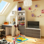 KOMODA CL100 6SZ PK BIAŁA / SZARA - obrazek 2