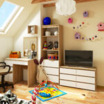 KOMODA CL100 6SZ PK DĄB SONOMA / BIAŁA - obrazek 2