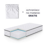 MATERAC Z POKROWCEM 90x190 H24