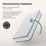 MATERAC Z POKROWCEM 90x190 H24 - obrazek 2