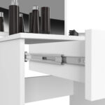 TOALETKA KOSMETYCZNA Z LUSTREM P-2/SL 500x600 PRAWA PK BIAŁA - obrazek 2