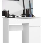 TOALETKA Z LUSTREM CLP P-2/SL 900x600 PRAWA PK BIAŁA