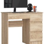 BIURKO A-7 CLP DĄB SONOMA PK PRAWOSTRONNE