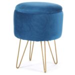 PUFA OTWIERANA LILI NIEBIESKI