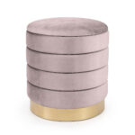 PUFA LUNA PRZYGASZONY RÓŻ