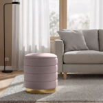 PUFA LUNA PRZYGASZONY RÓŻ - obrazek 3