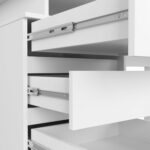 BIURKO CLP 135cm PK BIAŁE - obrazek 2