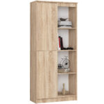 REGAŁ R80 1D 4P CLP DĄB SONOMA