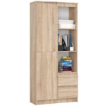 REGAŁ R11 R80 1D 2SZ CLP PK SONOMA