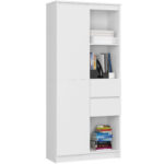 REGAŁ R15 R80 1D 2SZ CLP PK BIAŁY