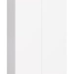 REGAŁ ZAMKNIETY R80 2D 8P CLP BIAŁY