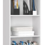 REGAŁ R 60 cm CLP 1 SZUFLADA 4 PÓŁKI BIAŁY / CZERWONY POŁYSK