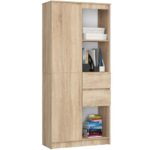 REGAŁ R15 R80 1D 2SZ CLP PK SONOMA