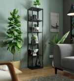 REGAŁ INDUSTRIALNY 400 CZARNY/CZARNY - obrazek 3