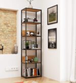 REGAŁ INDUSTRIALNY 500 CZARNY/DĄB CRAFT - obrazek 3